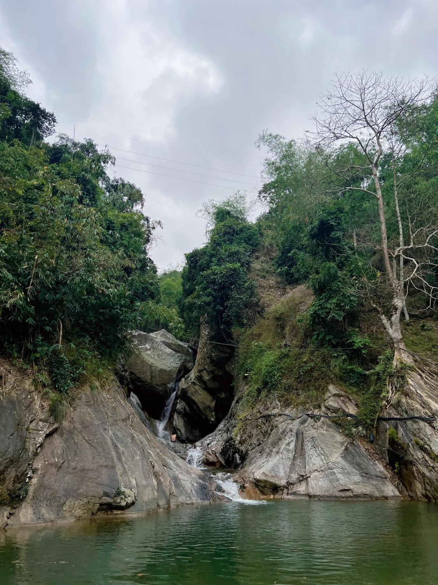 Linh Huong Riverside Homestay And Travel Lang Lap Exterior photo